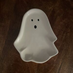 Ghost Shaped Ceramic Dish